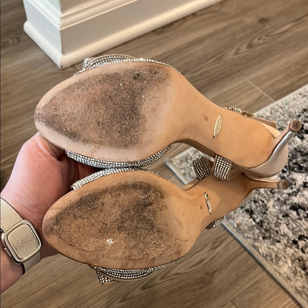 Badgley Mischka Remi Nude heel - Picture 4 of 5